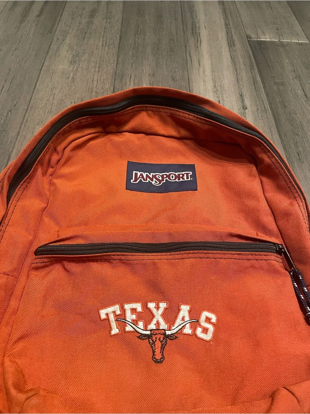 JanSport Texas Longhorns Backpack Burnt Orange Embroidered School Book Bag